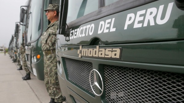 Efectivos del ejército de Perú.   Foto: Ministerio de Defensa del Perú