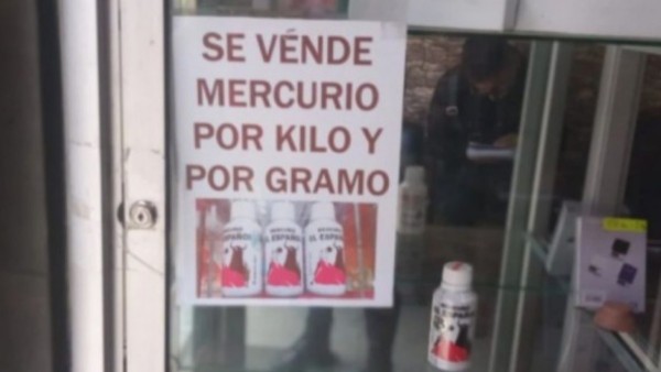 En La Paz la venta de mercurio no tienen control. Foto: ANF
