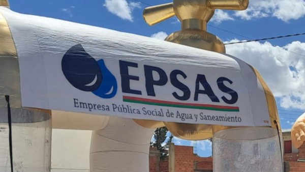 EPSAS se encarga de la distribución de agua a ocho municipios en el departamento de La Paz. Foto: Internet