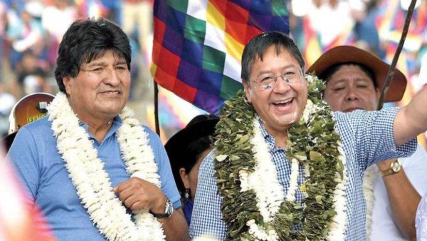 Evo Morales: Luis Arce. Foto: Archivo/Internet