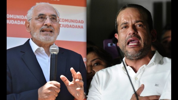Carlos Mesa y Luis Fernando Camacho, líderes de oposición. Foto: Internet