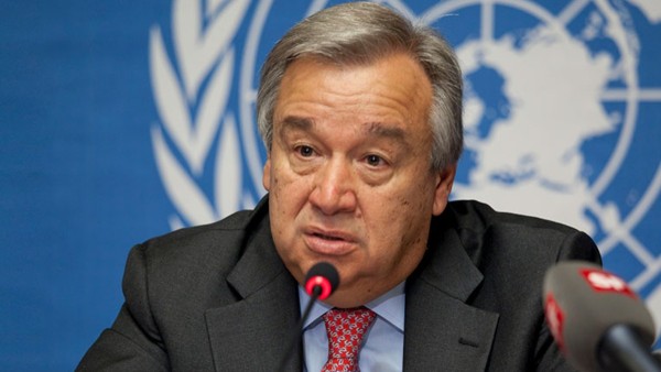 El secretario general de Naciones Unidas, António Guterres.