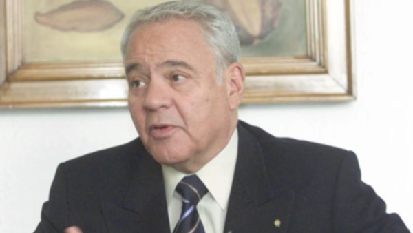 Gonzalo Sánchez de Lozada en su segundo mandato. Foto: captura video