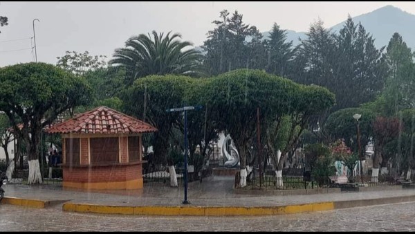 Lluvia en Villa Serrano, Chuquisaca. Foto: RRSS