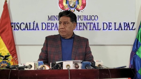 William Alave, fiscal departamental de La Paz. Foto: Ministerio Público