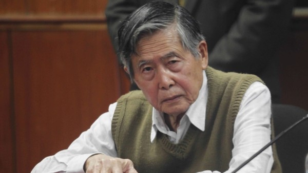 El expresidente peruano Alberto Fujimori.