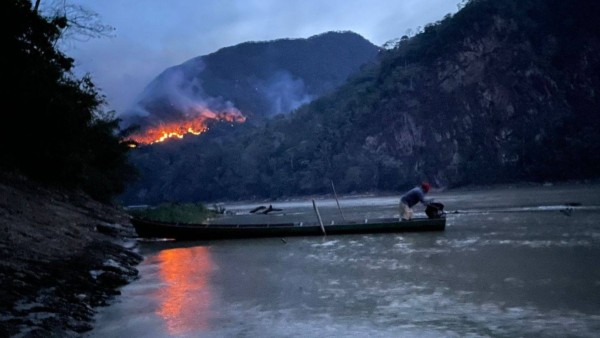 Incendios en la Amazonía. Foto: web Fundación TIERRA