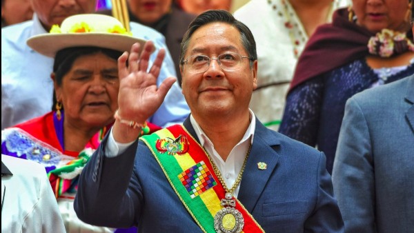 Luis Arce, presidente de Bolivia. Foto: Twitter de Lucho Arce.