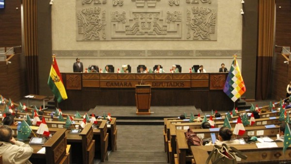 Sesión en la Cámara de Diputados. Foto: Diputados