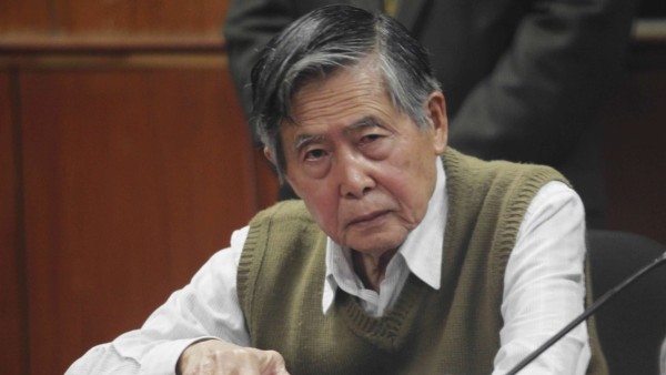 El expresidente de Perú, Alberto Fujimori.