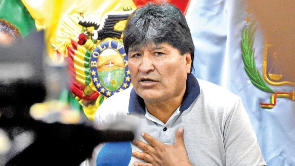 Evo Morales.  Foto: Opinión