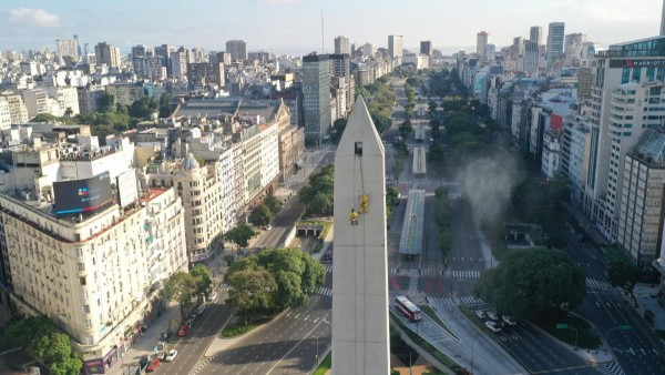 La ciudad de Buenos Aires, Argentina.