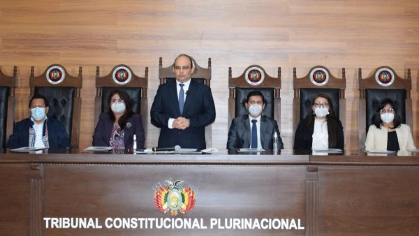 Magistrados del Tribunal Constitucional Plurinacional.