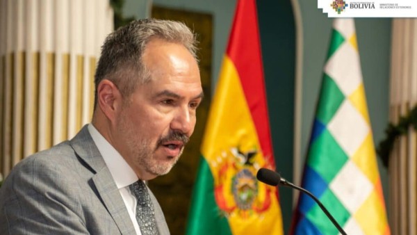 Relator de la CIDH para Bolivia. Foto: Cancillería de Bolivia