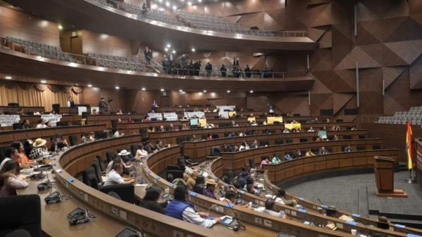 Sesión del pleno de la Asamblea Legislativa. Foto: Senado