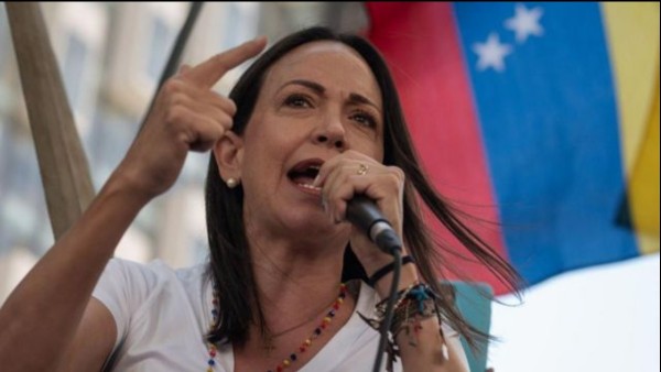 Corina Machado fue elegida candidata de la oposición en la elección primaria de octubre de 2023. Foto: BBC