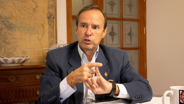 El expresidente Jorge Tuto Quiroga. Foto: ANF