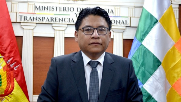 El ministro de Justicia, Iván Lima. Foto: Ministerio de Justicia