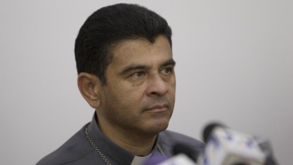 El obispo de Nicaragua, Rolando Álvarez.