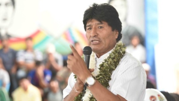 Evo Morales. foto: ABI