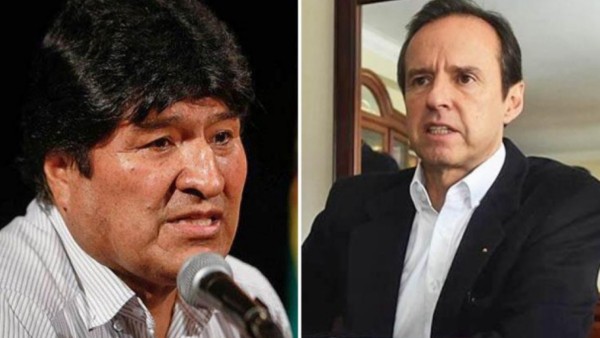 Evo Morales y Jorge Tuto Quiroga. Foto: composición ANF