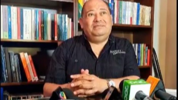 Exministro de Gobierno, Carlos Romero. Foto Captura