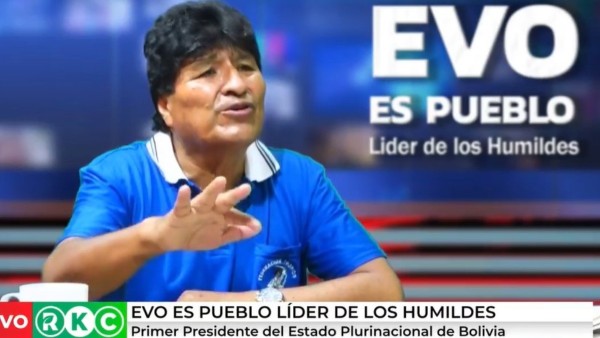 Expresidente Evo Morales. Foto: Captura