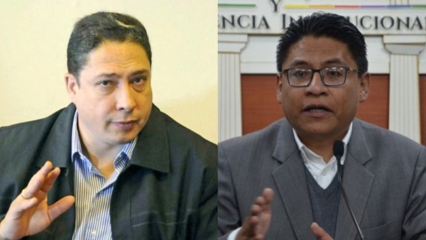 Héctor Arce Zaconeta e Iván Lima. Foto: composición ANF