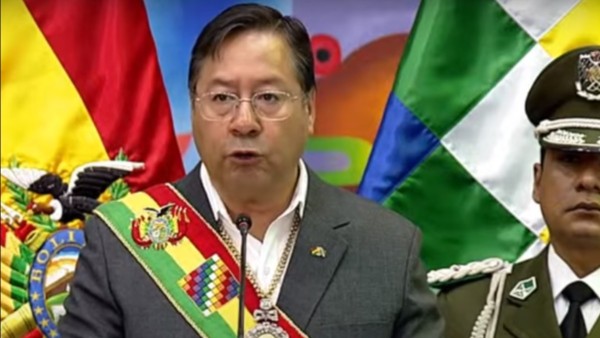 Luis Arce, presidente de Bolivia