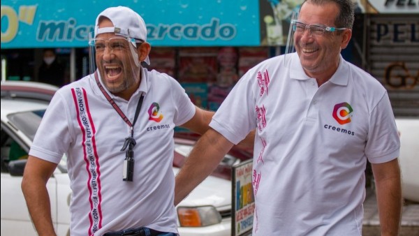 Luis Fernando Camacho y Mario Aguilera. Foto: Internet