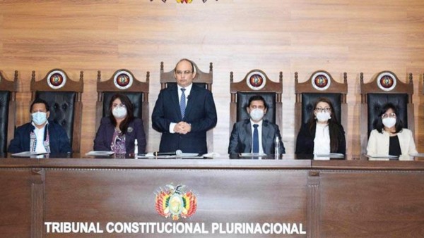 Magistrados del Tribunal Constitucional Plurinacional. Foto: Internet
