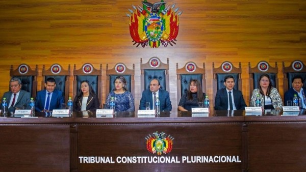 Miembros del Tribunal Constitucional. Foto: Internet