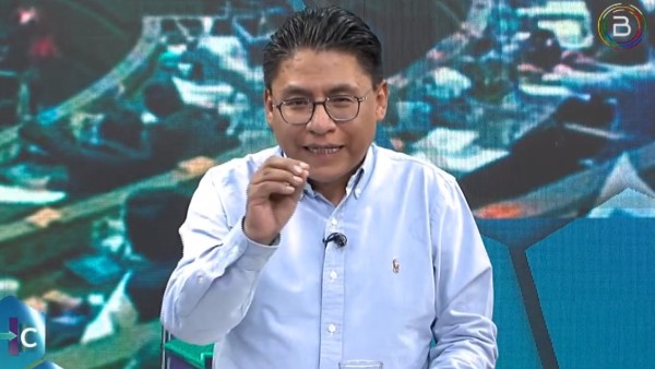Ministro de Justicia, Iván Lima. Foto: Bolivia TV