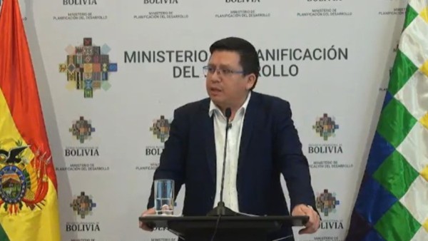 Ministro de Planificación del Desarrollo, Sergio Cusicanqui.