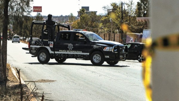 Efectivos policiales de México.