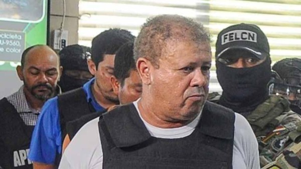 El capo del narcotráfico Lourival Máximo da Fonseca. Foto: Captura