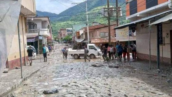 El escenario es desolador en Guanay. Foto: redes sociales