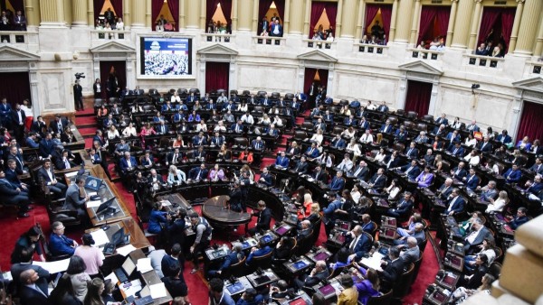 La Cámara de Diputados de Argentina.