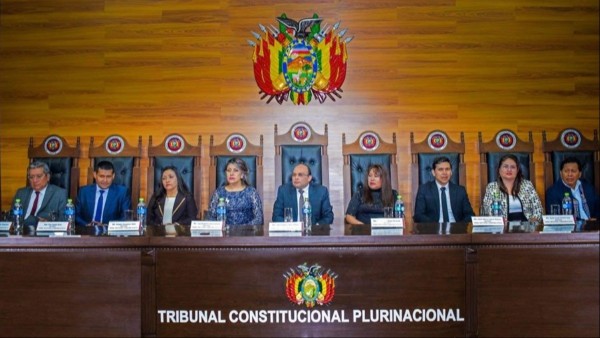 Magistrados del Tribunal Constitucional Plurinacional. Foto: Internet