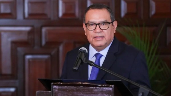 El primer ministro, Alberto Otárola.