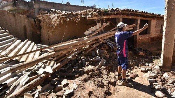 Emergencia en el municipio de Cliza. Foto: Dico Solis/Opinión