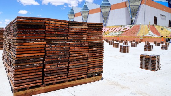 En enero se incautó más de 8 toneladas de droga en Oruro escondidas en madera. Foto: Internet