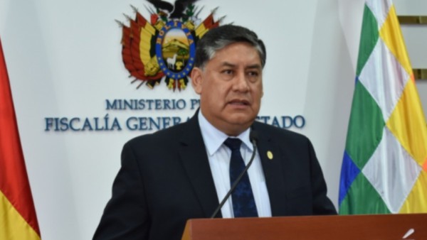 Fiscal General del Estado, Juan Lanchipa. Foto: FGE