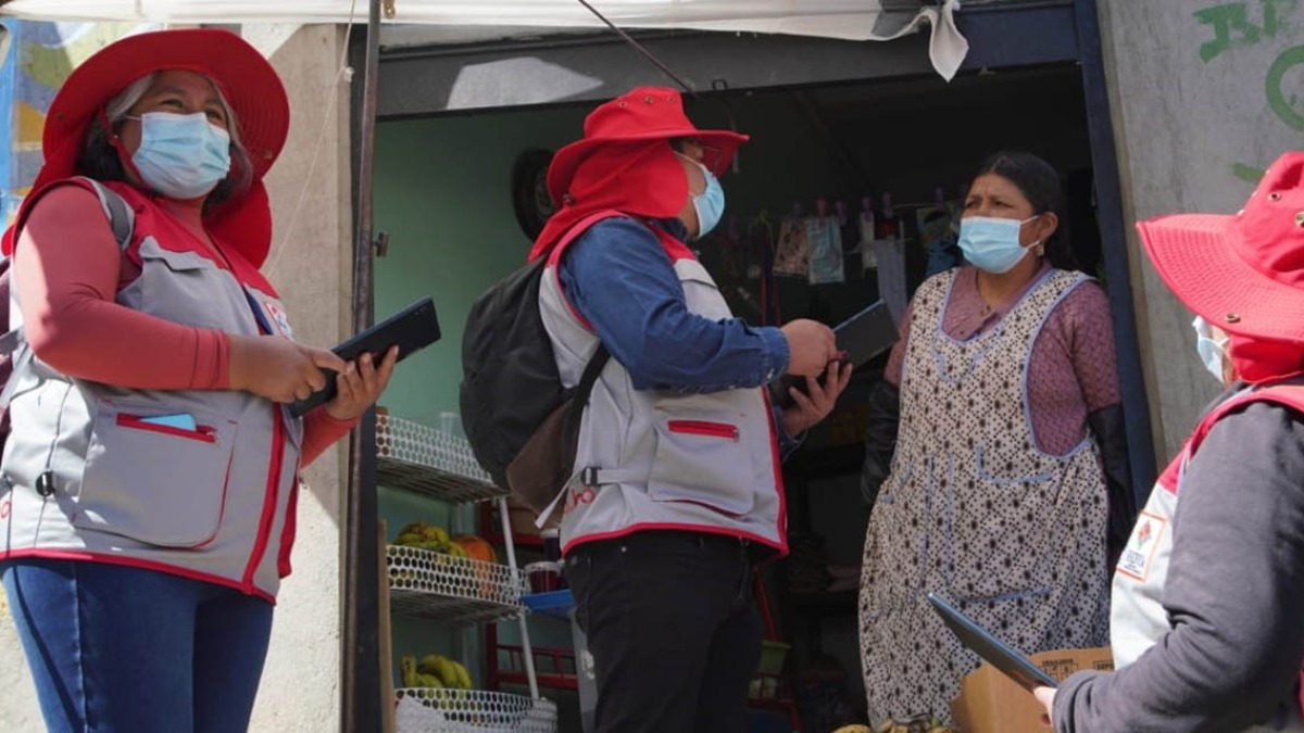 Más de 500.000 censistas se desplazarán en el país el sábado. Foto: ABI