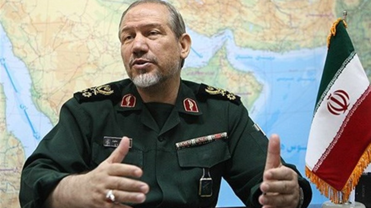 El general iraní Yahya Rahim Safav. Foto: Tasmin