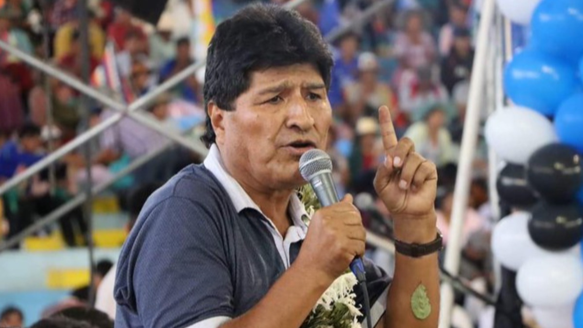 El presidente del MAS, Evo Morales. Foto: Facebook MAS