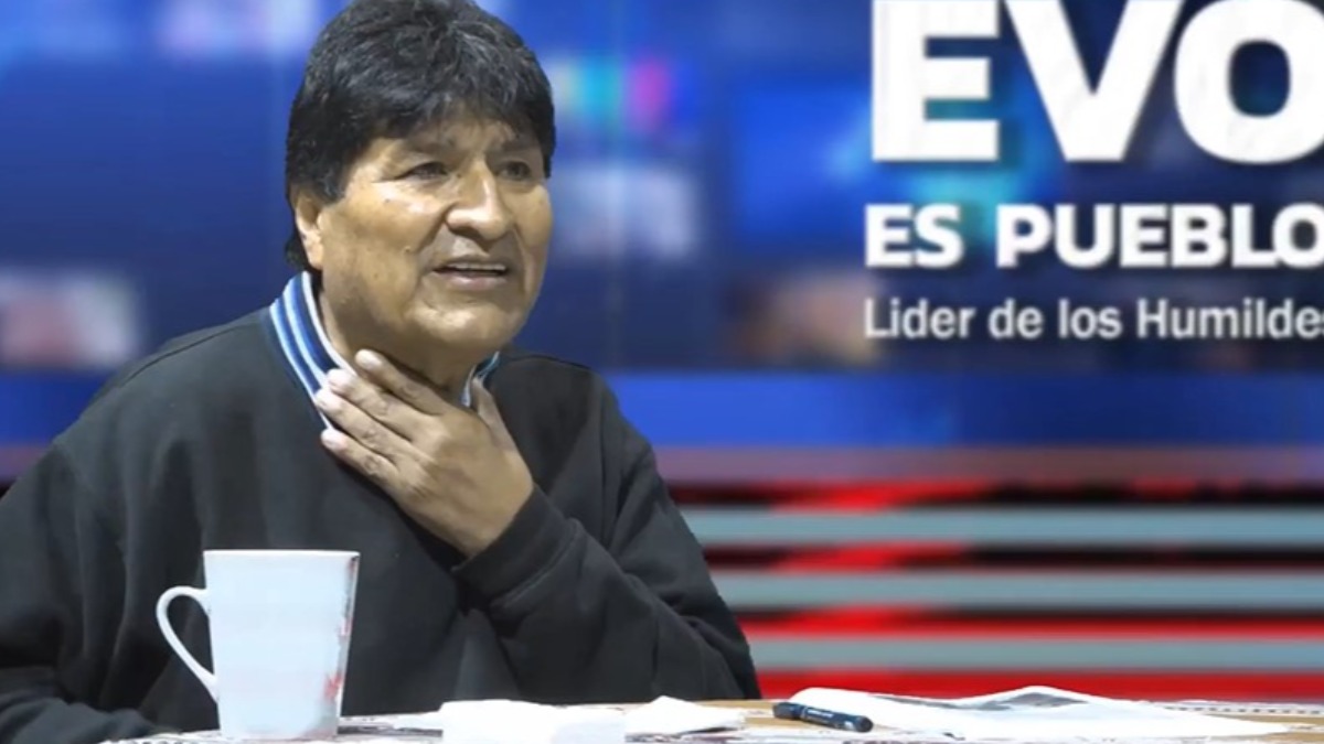 Expresidente Evo Morales. Foto: Captura