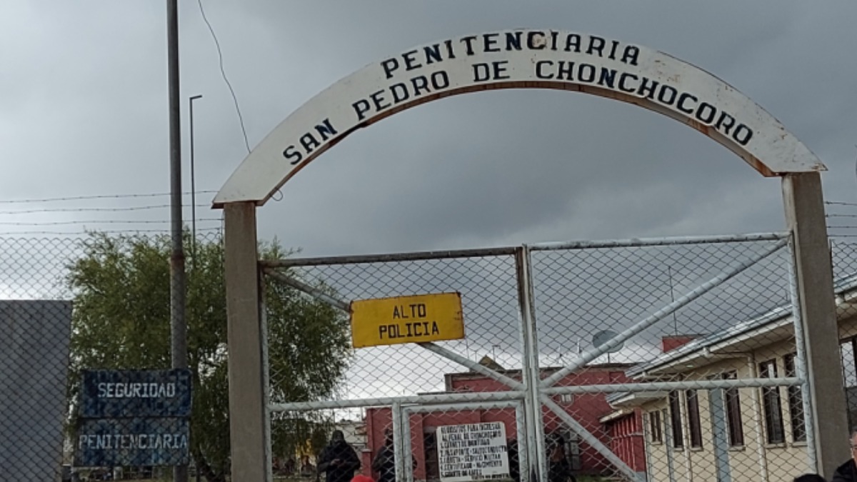 Ingreso de la cárcel de Chonchocoro. Foto: Internet