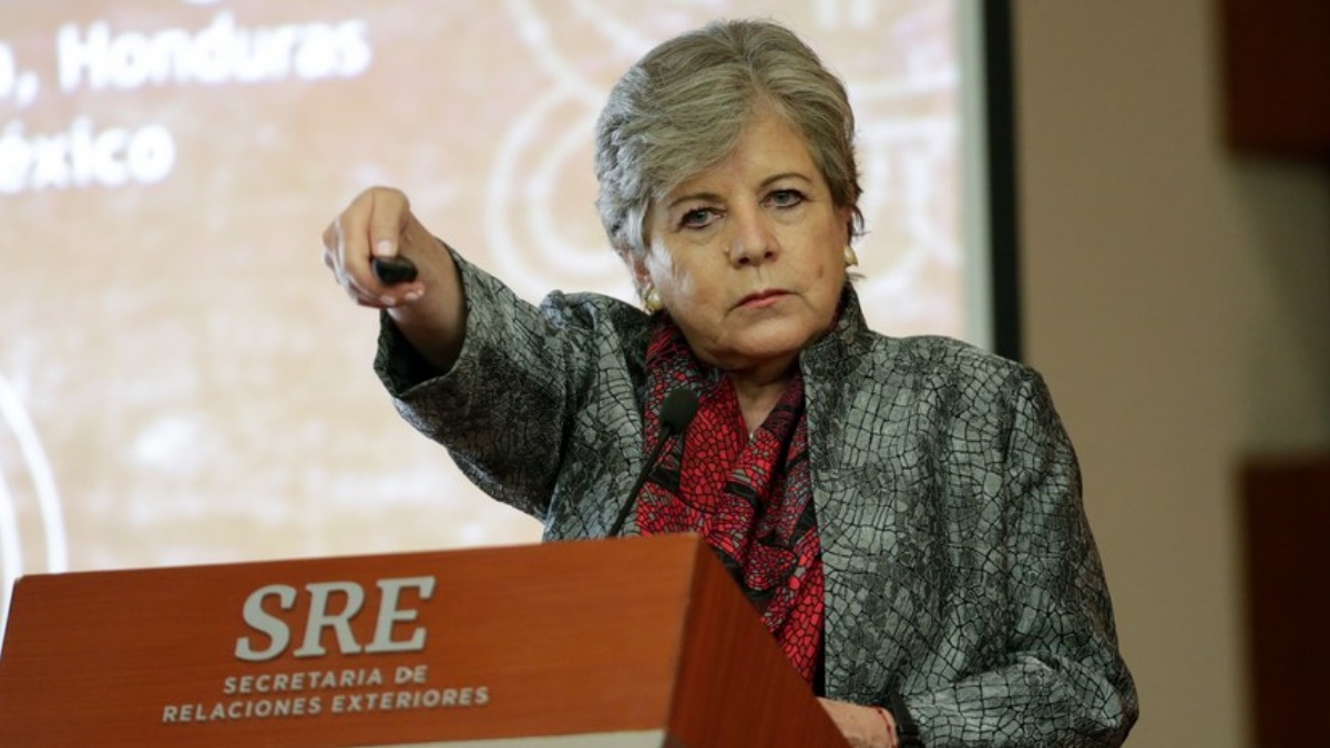 La ministra de Asuntos Exteriores de México, Alicia Bárcena.