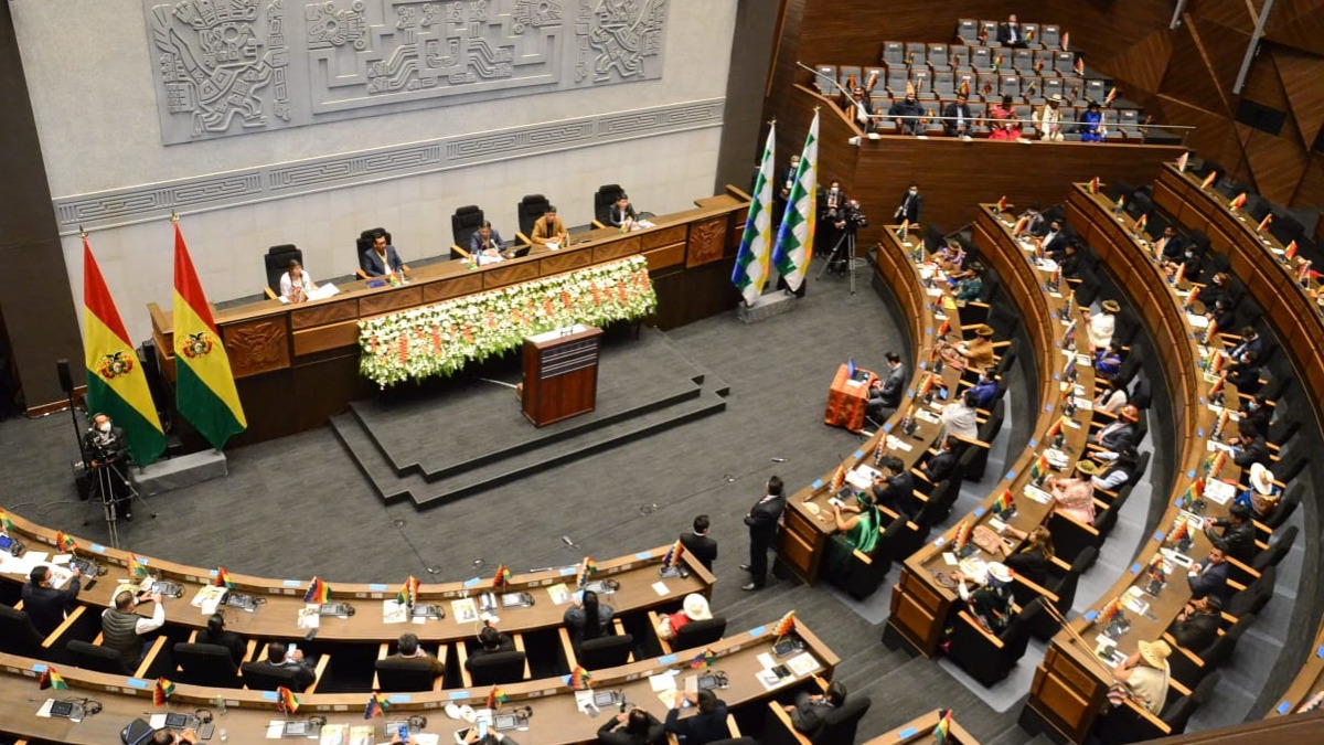 Asamblea Legislativa Plurinacional. Foto: Internet